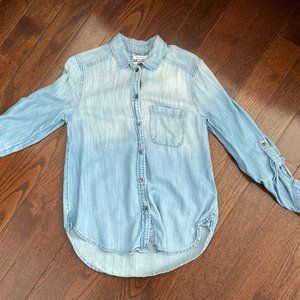 America Eagle Women Demin Shirt XS